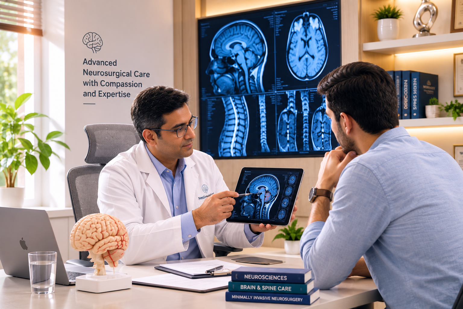 Neurosurgical consultation and brain care in India