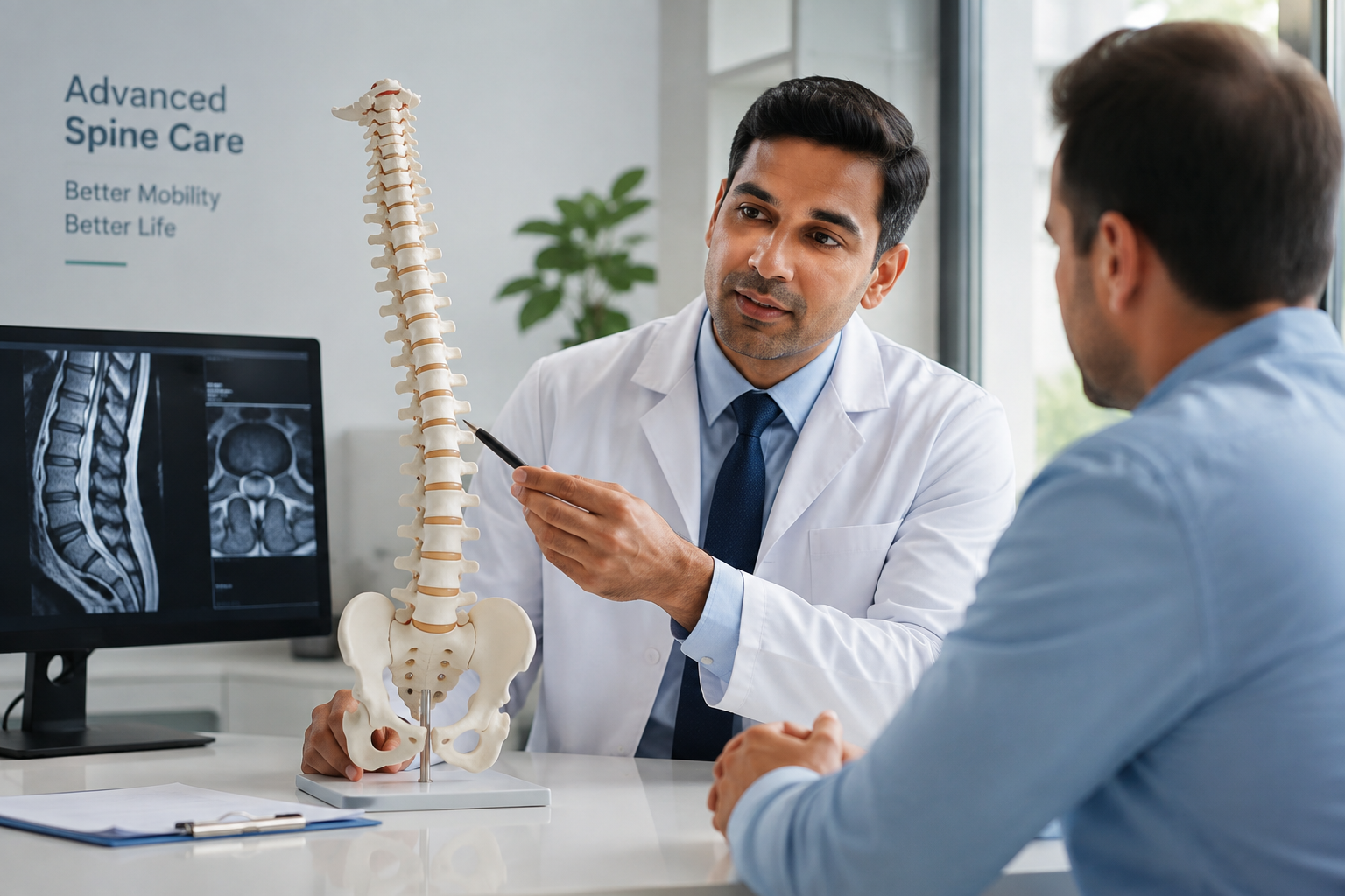Spine surgery consultation and spine care in India